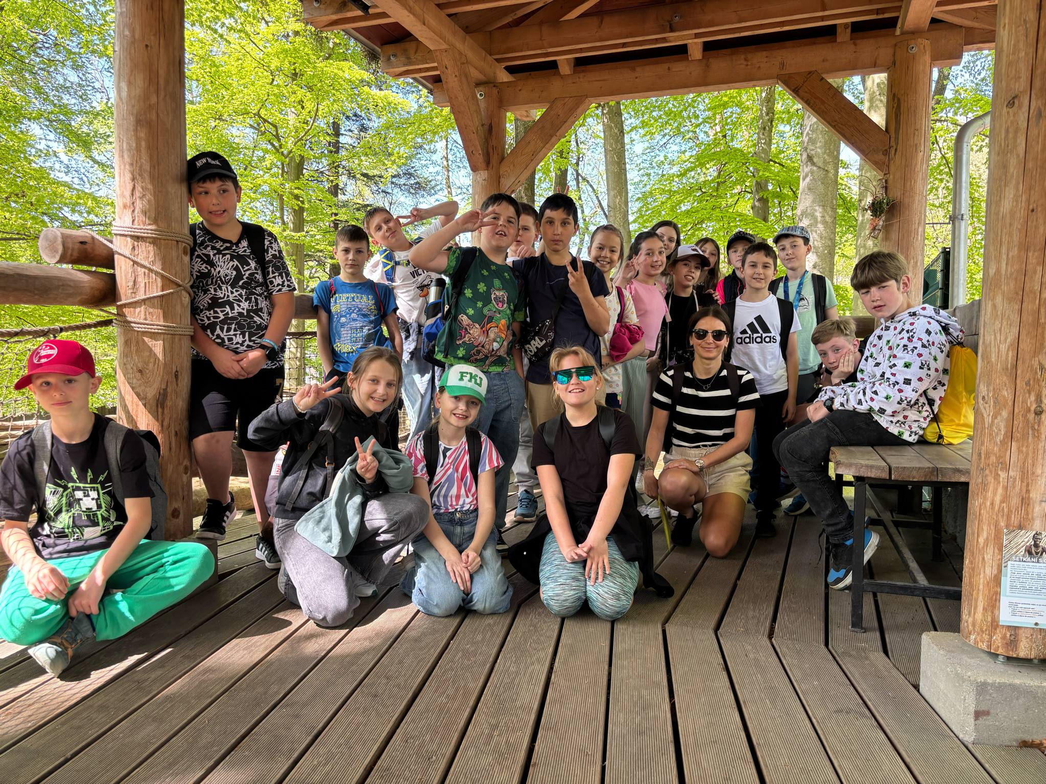 Přírodovědná exkurze čtvrťáků do Zoo Liberec